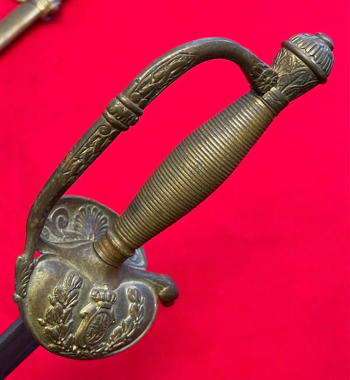 Original Spanish Toledo Officer Sword Dated 1868 - View 13