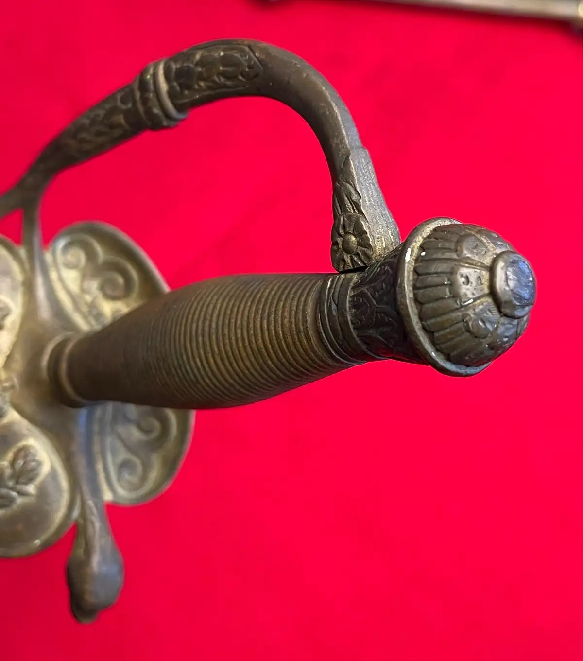 Original Spanish Toledo Officer Sword Dated 1868 - View 14