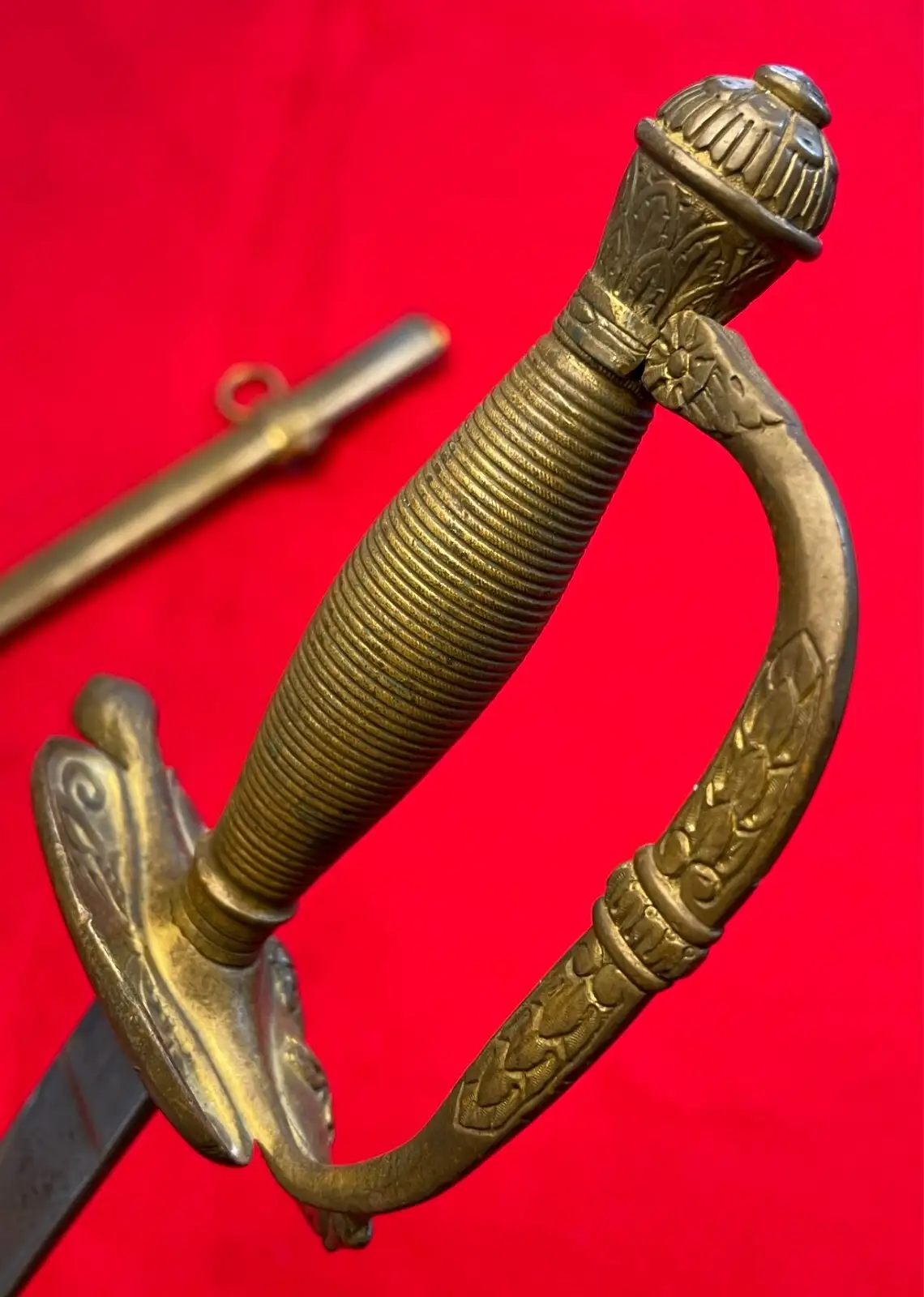 Original Spanish Toledo Officer Sword Dated 1868 - View 16