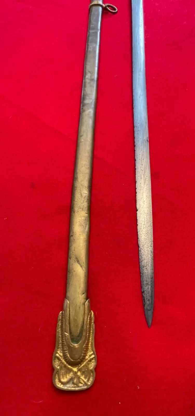 Original Spanish Toledo Officer Sword Dated 1868 - View 4