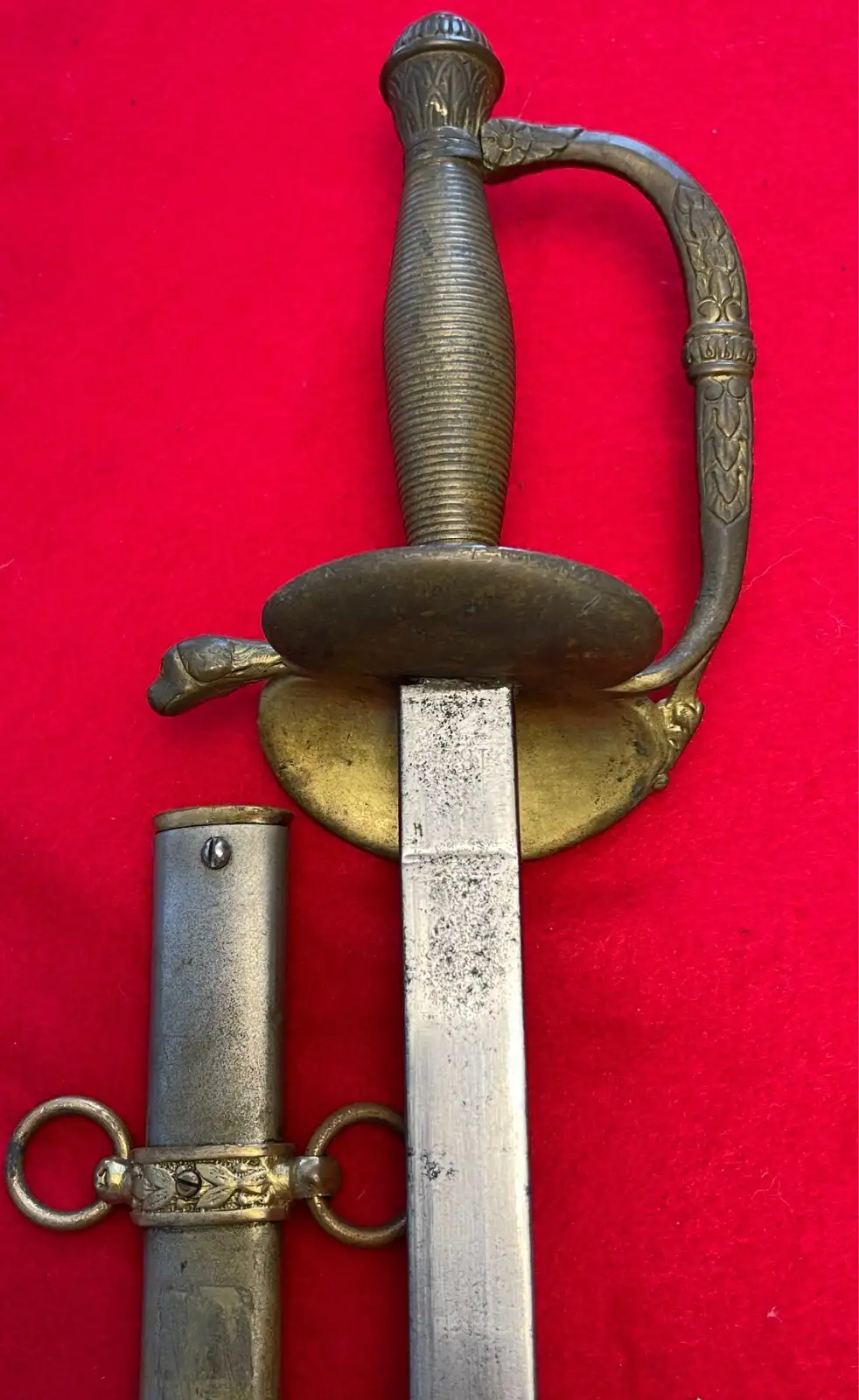 Original Spanish Toledo Officer Sword Dated 1868 - View 9