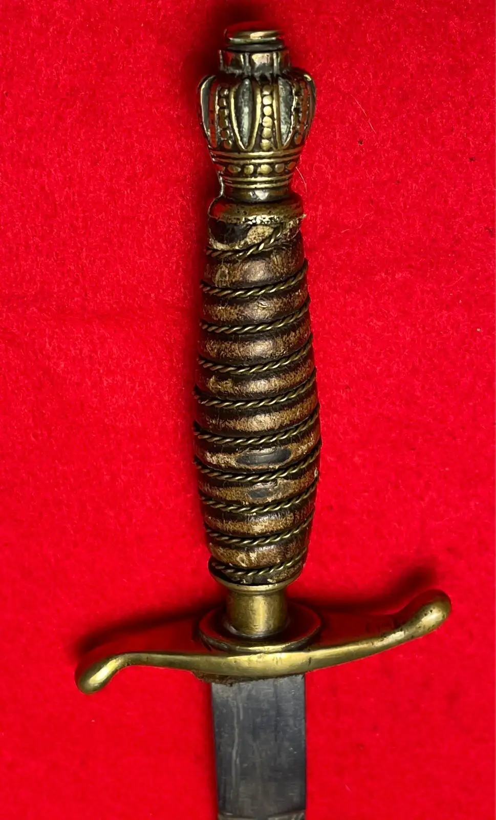 Original Yugoslav WW2 Army Officer Dagger with Scabbard - View 11