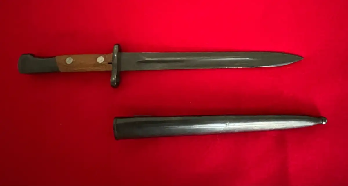 Original Yugoslavian WW2 K98 Bayonet Matching 9135 alternate view