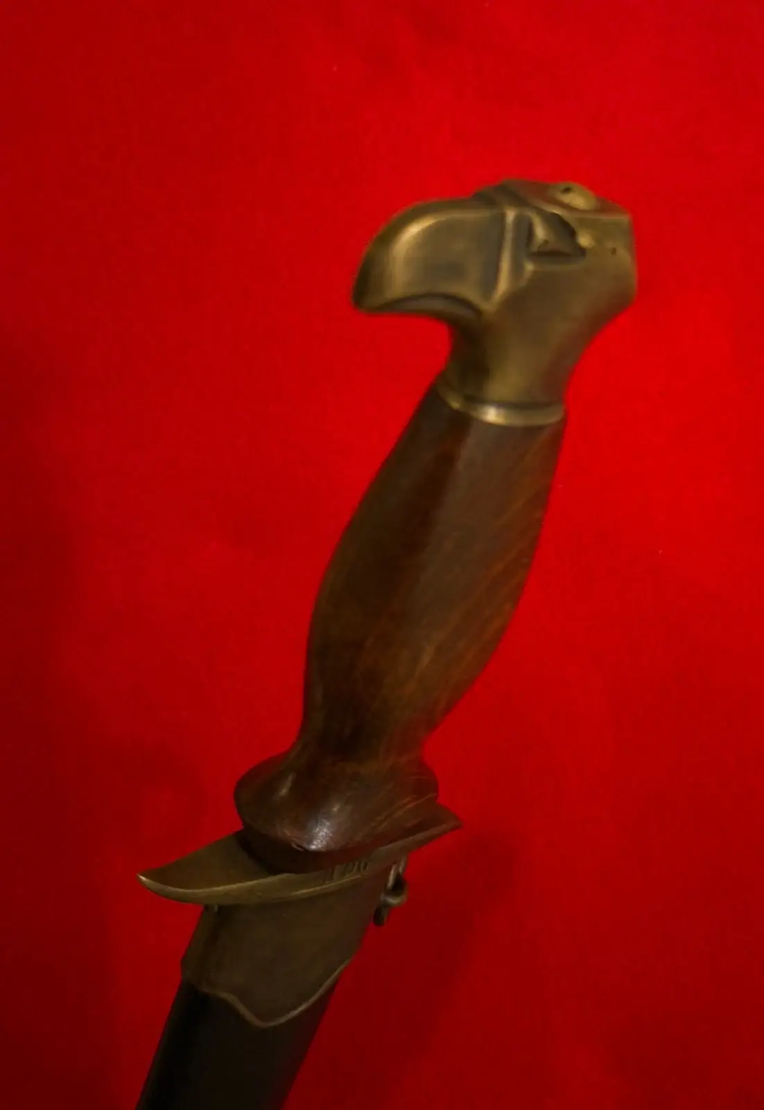 RARE WWII SLOVAK HLINKA GUARD DAGGER with Scabbard - 10