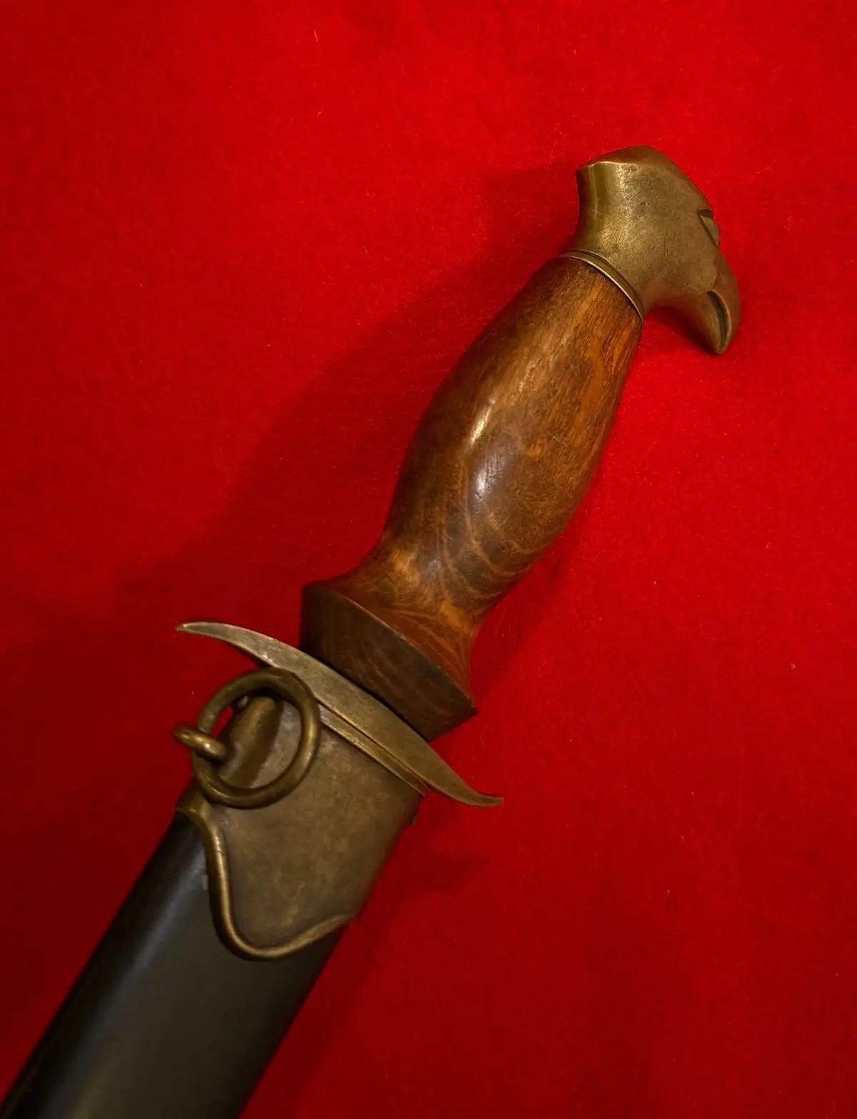 RARE WWII SLOVAK HLINKA GUARD DAGGER with Scabbard - 12