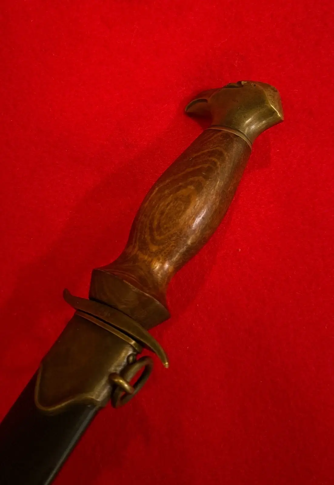 RARE WWII SLOVAK HLINKA GUARD DAGGER with Scabbard - 13