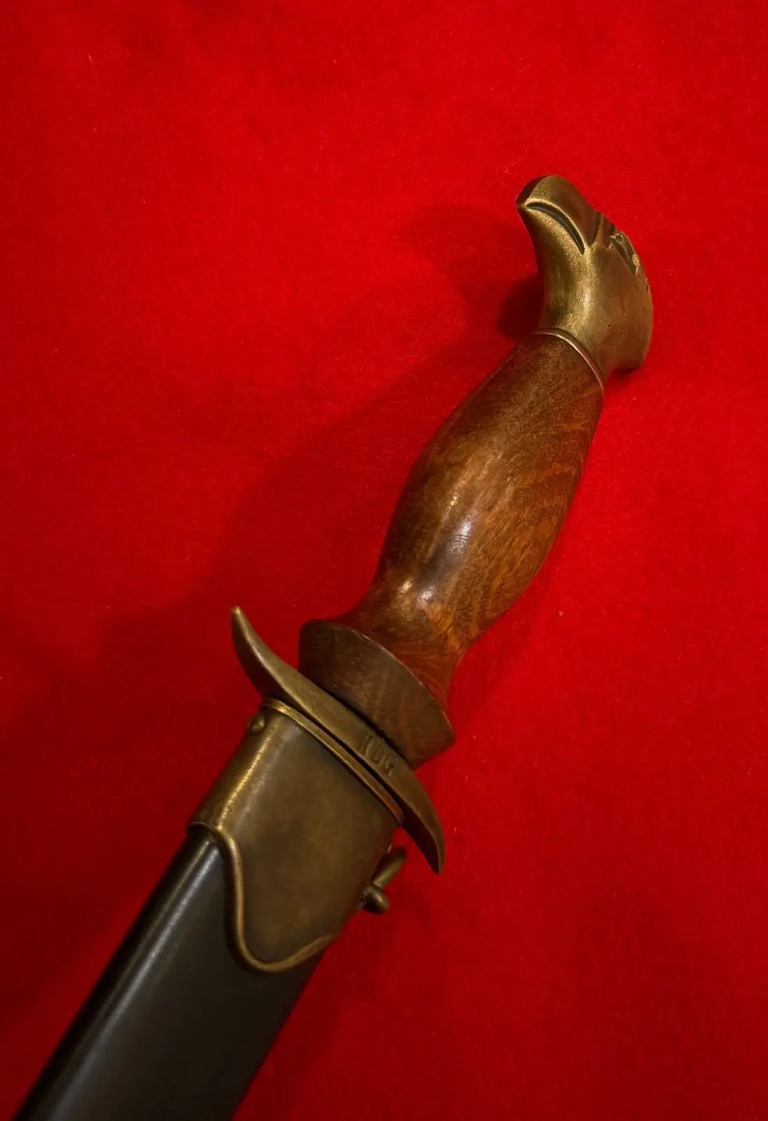 RARE WWII SLOVAK HLINKA GUARD DAGGER with Scabbard - 14
