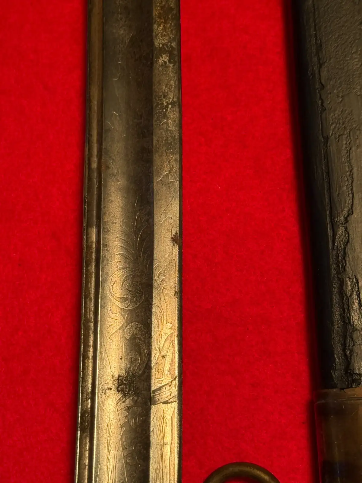 Original French M1828 Staff Officer Sword with Scabbard - View 12