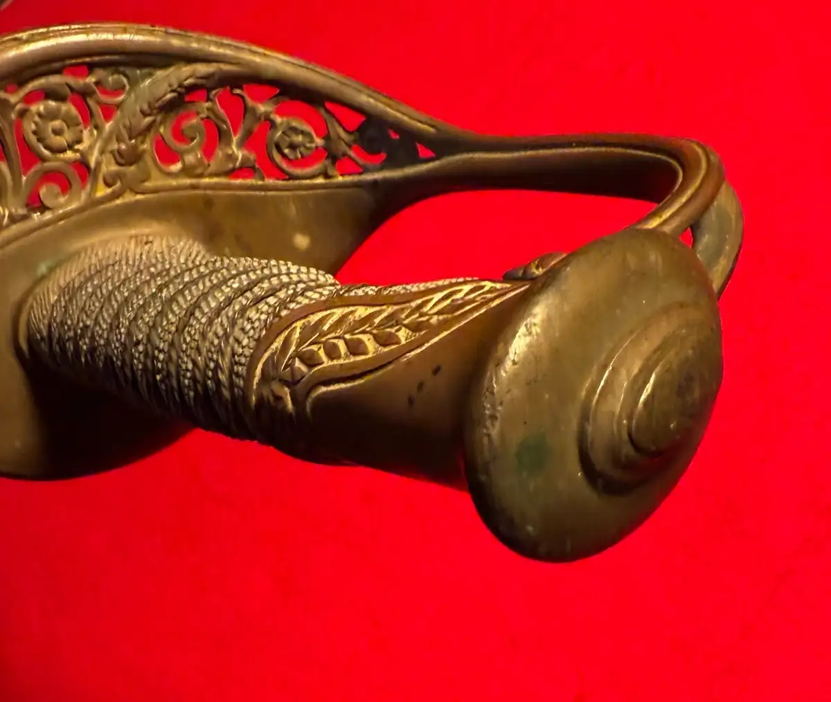 Original French M1828 Staff Officer Sword with Scabbard - View 18