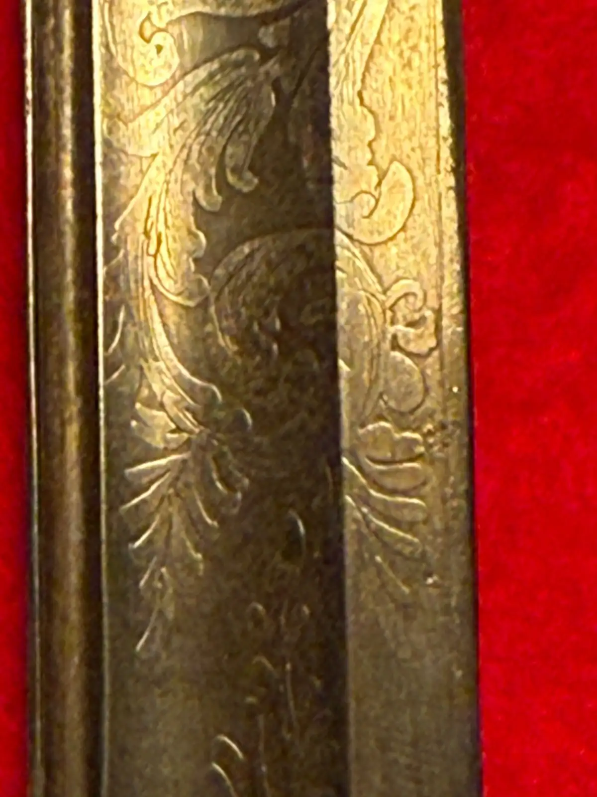 Original French M1828 Staff Officer Sword with Scabbard - View 7