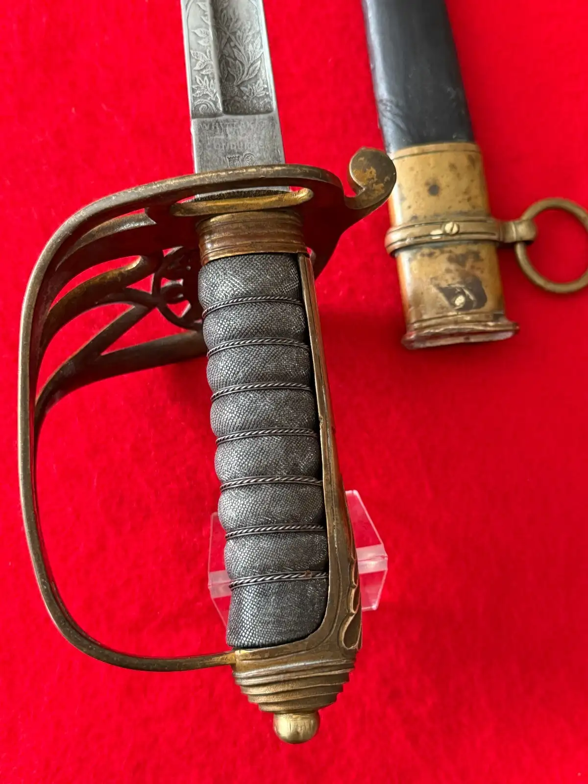 British M1822 Infantry Officer Sword by Kirschbaum - View 16
