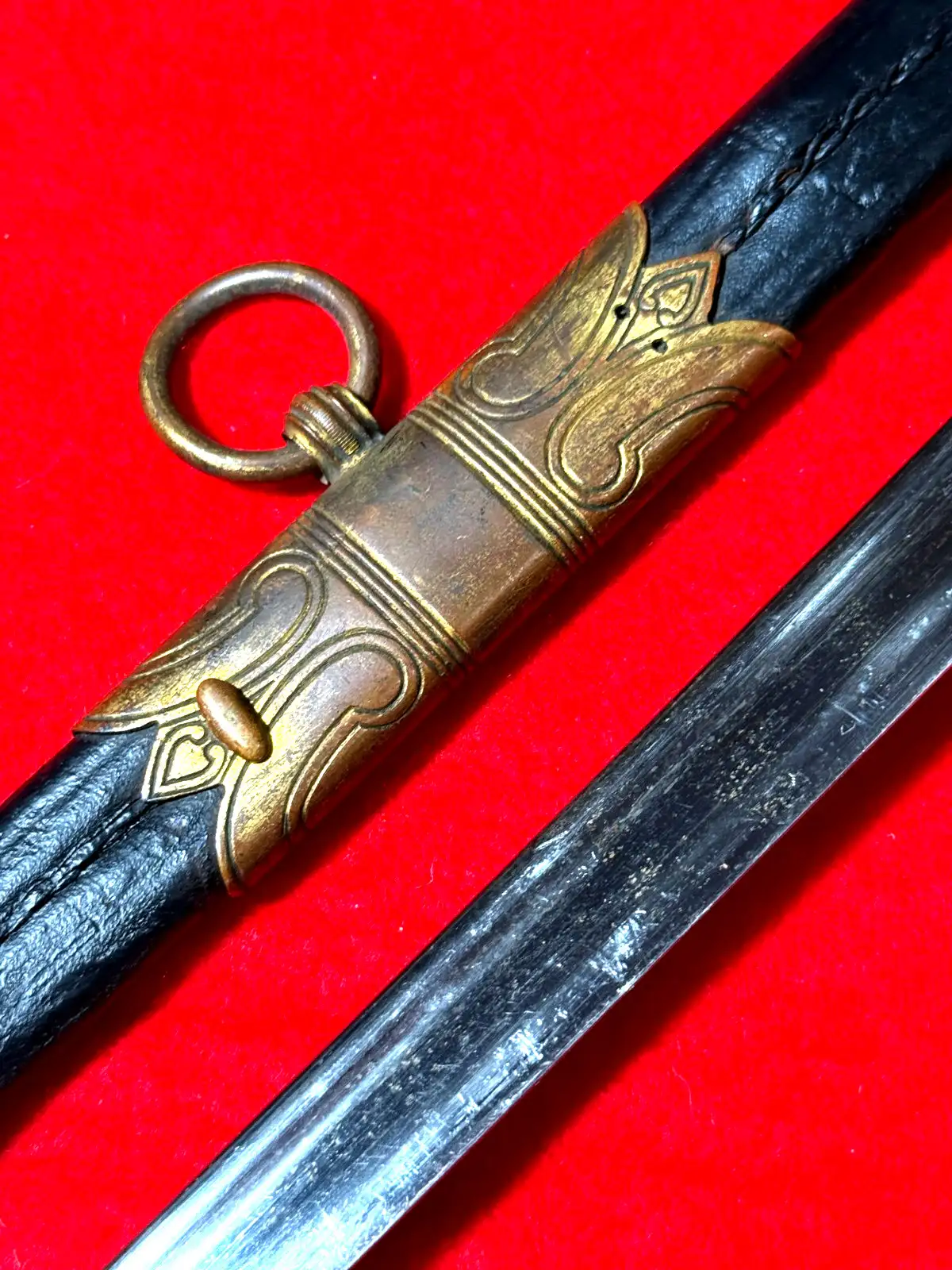 Original German WW2 Kriegsmarine Officer Sword by Hörster - View 10
