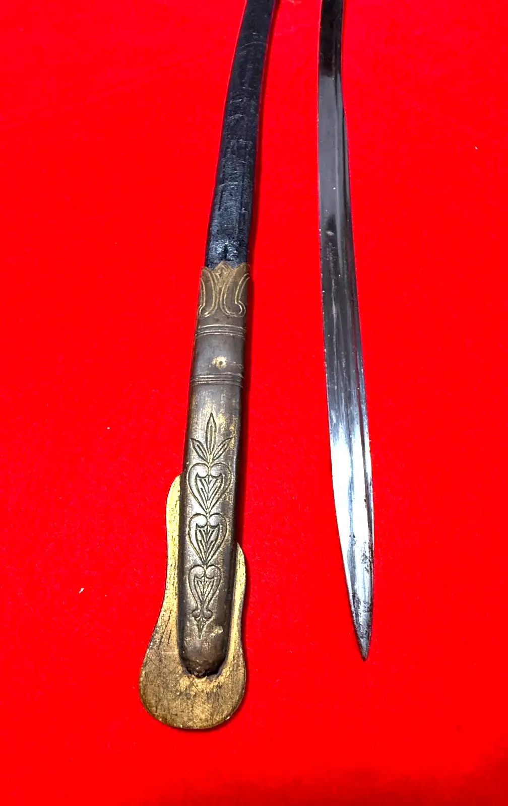 Original German WW2 Kriegsmarine Officer Sword by Hörster - View 4