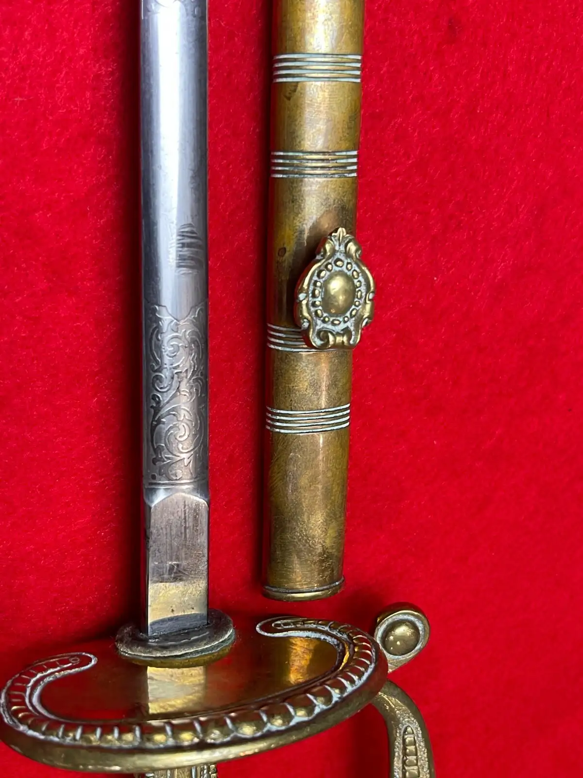 Original British George V Court Dress Sword with Scabbard - View 10