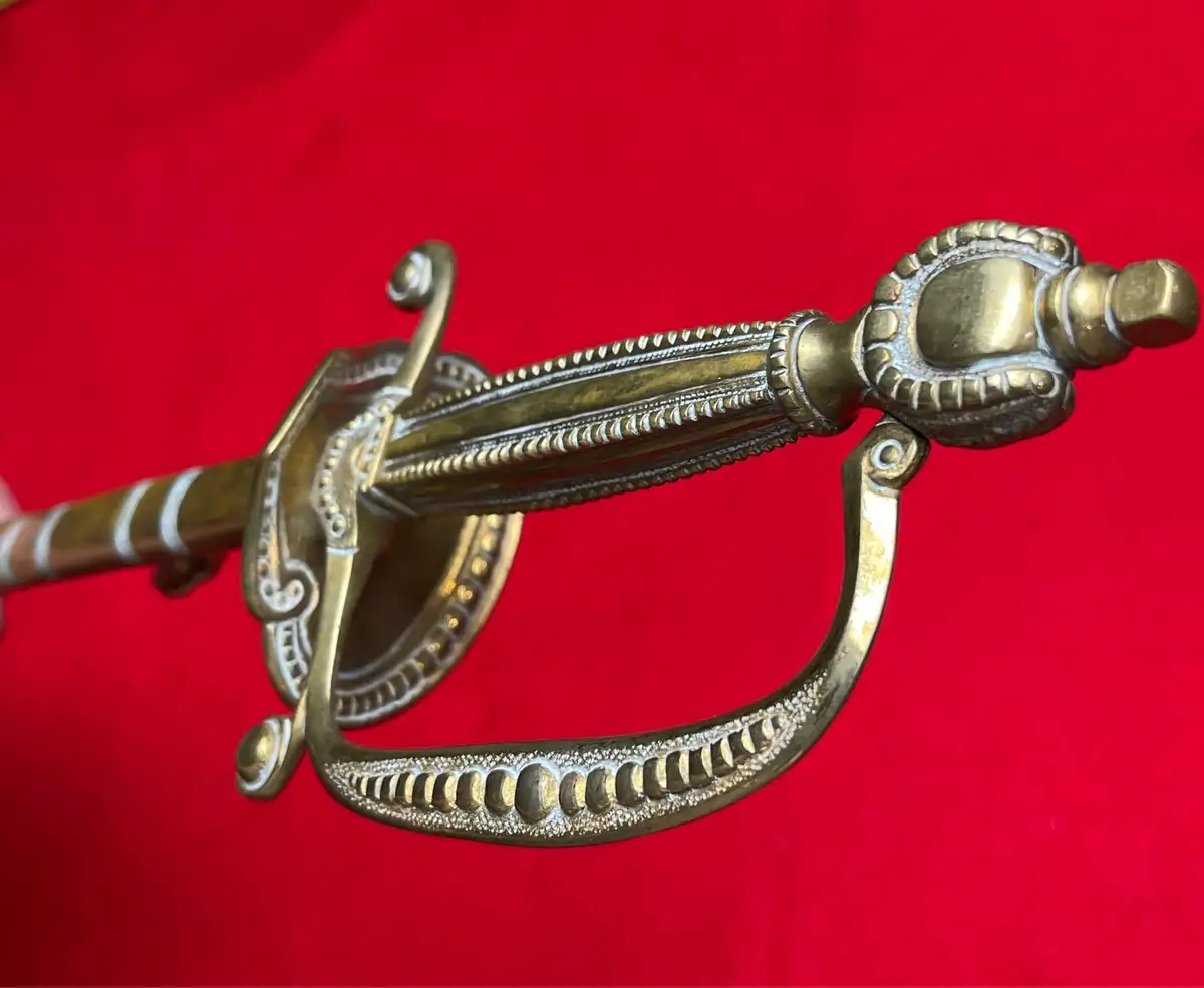 Original British George V Court Dress Sword with Scabbard - View 15