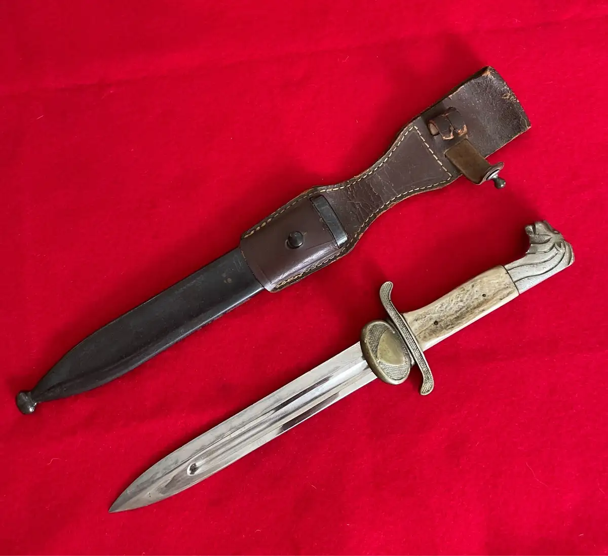 Original Swedish WW2 Dress Bayonet alternate view