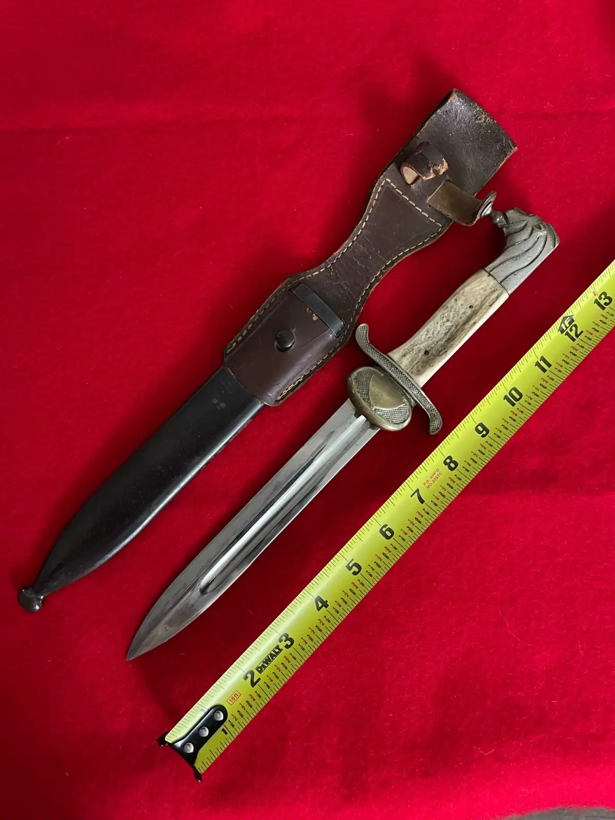 Original Swedish WW2 Dress Bayonet - View 9