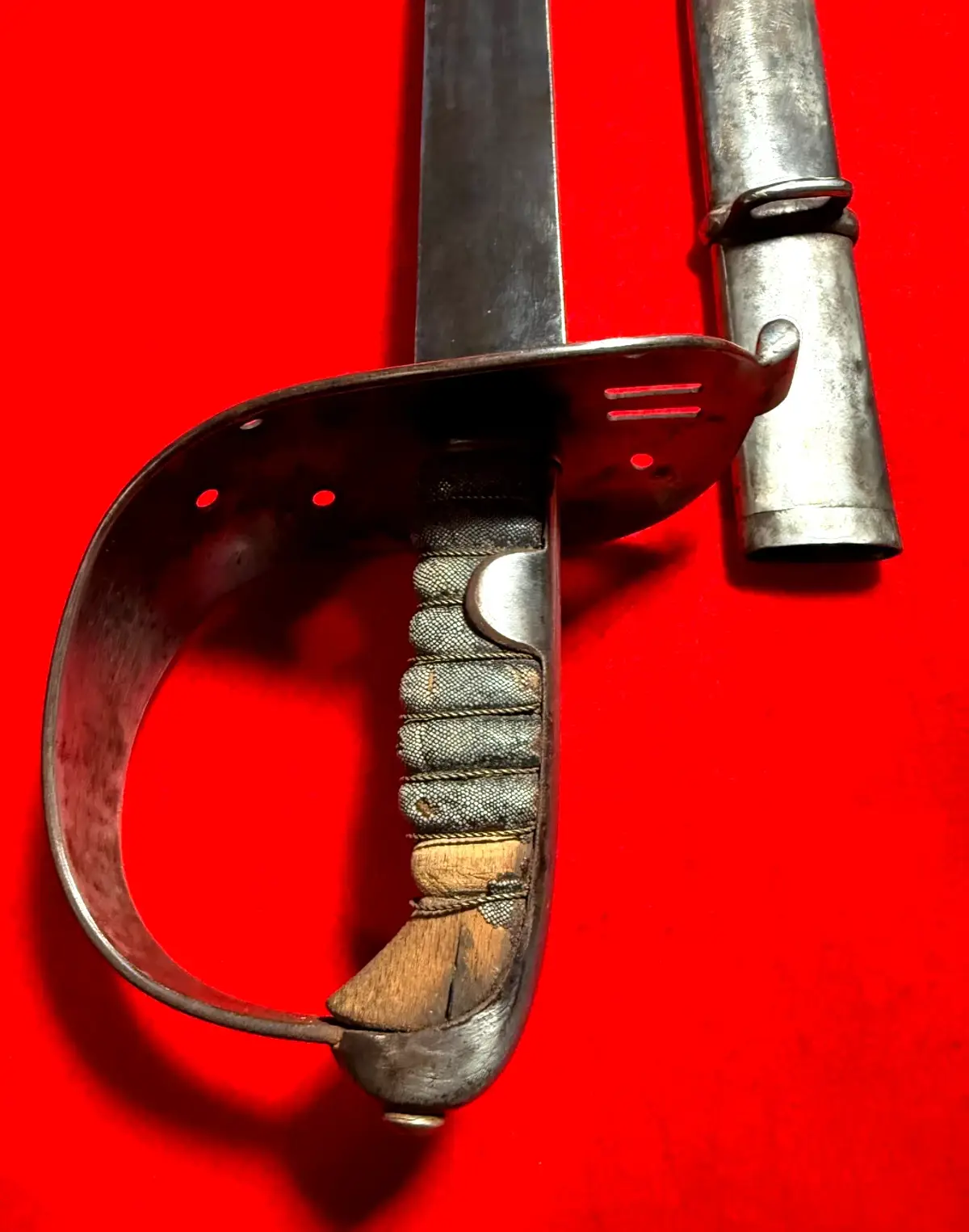 Original Very Rare Antique WWI Austrian Cavalry Officers Sword - 9