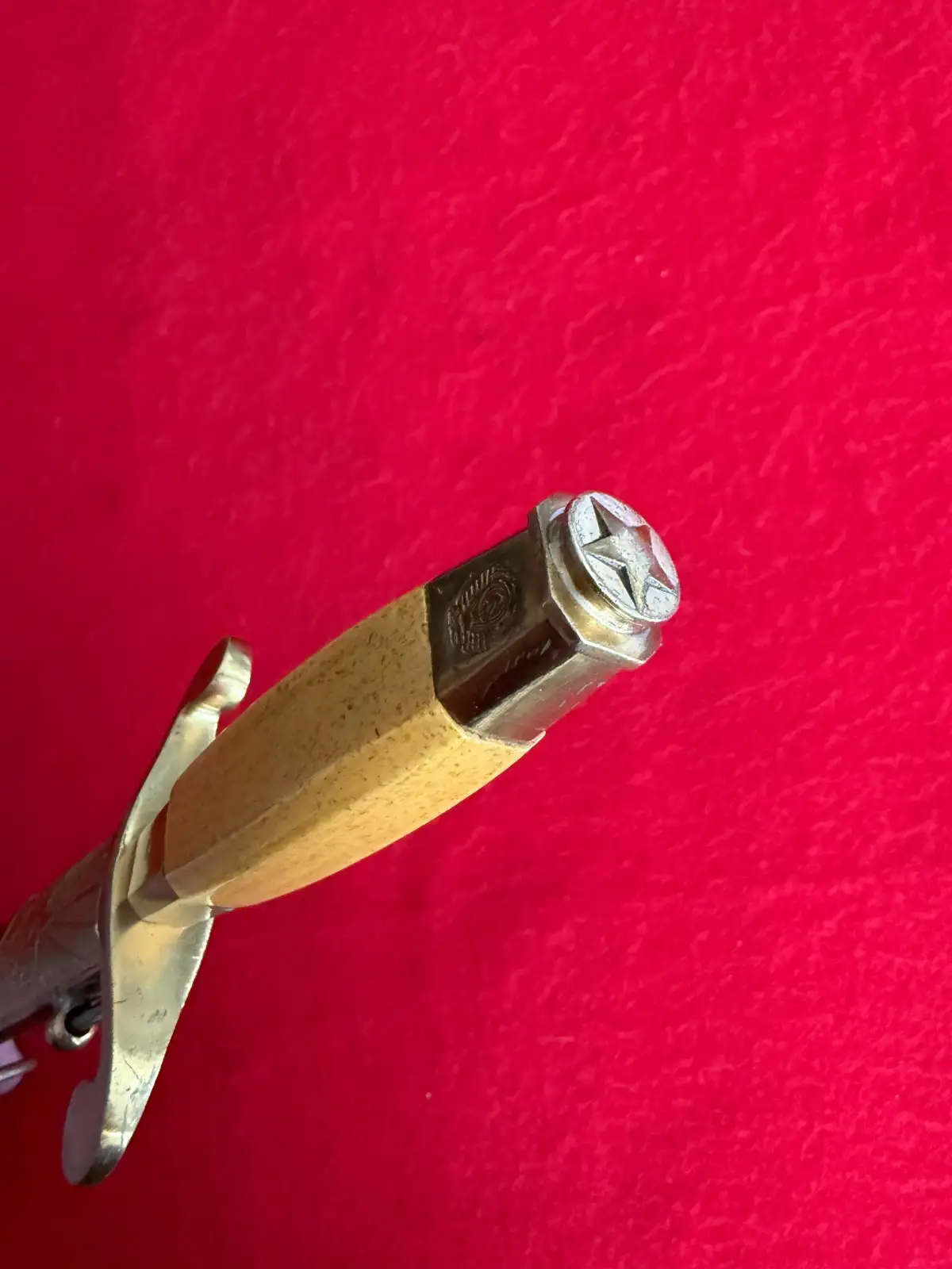 Original Soviet 1958 ZIK Army Officer Dirk Dagger - View 11