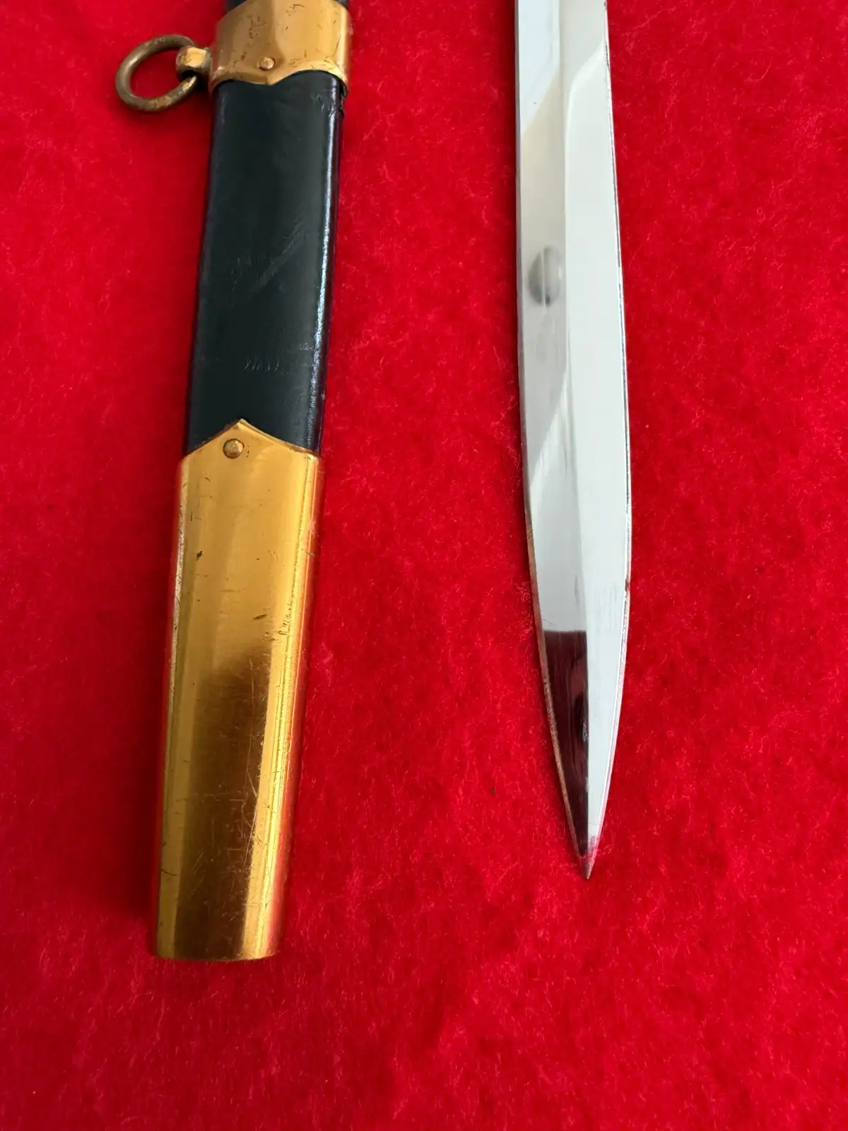 Original Soviet 1958 ZIK Army Officer Dirk Dagger - View 7