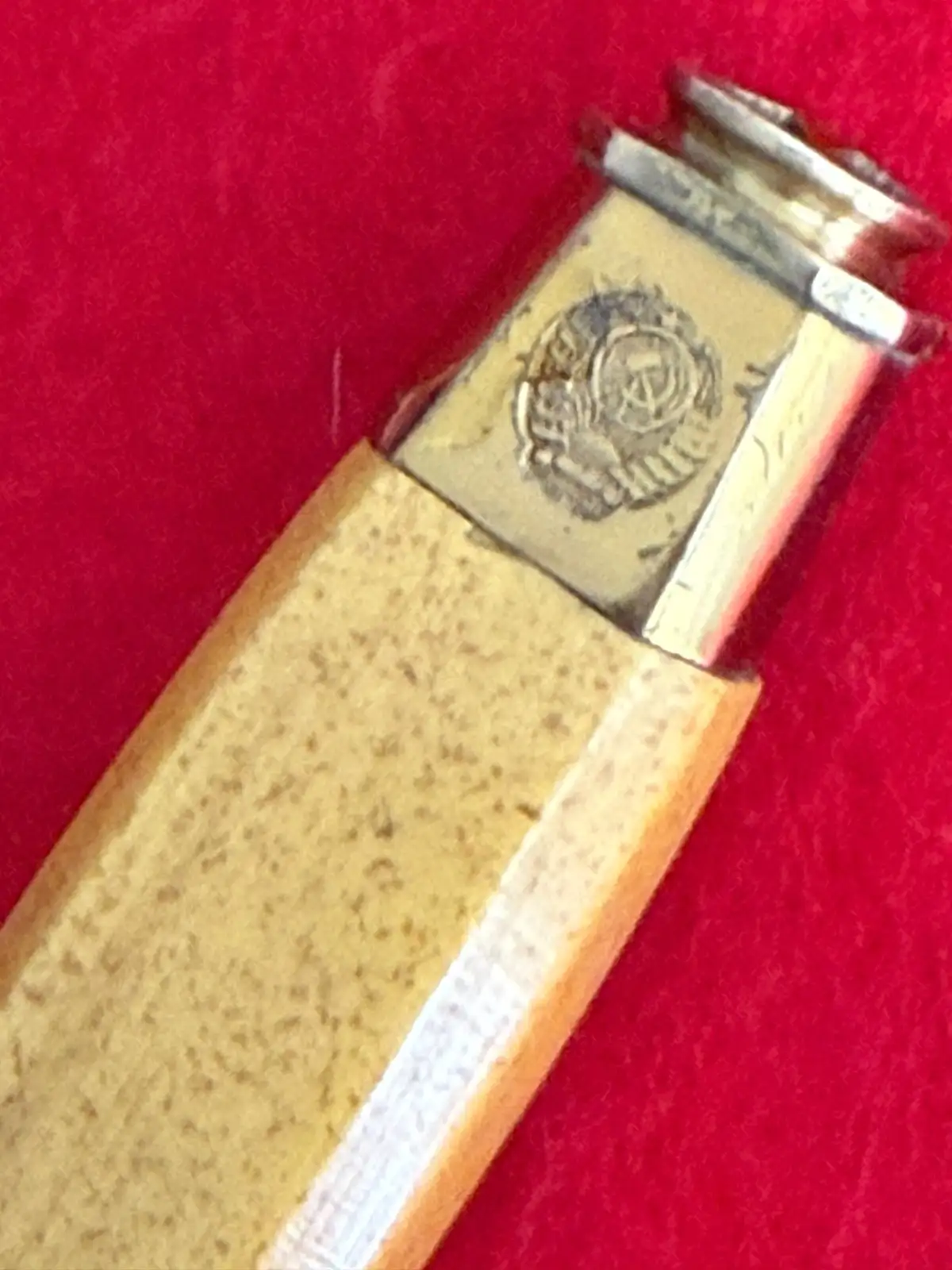 Original Soviet 1958 ZIK Army Officer Dirk Dagger - View 9