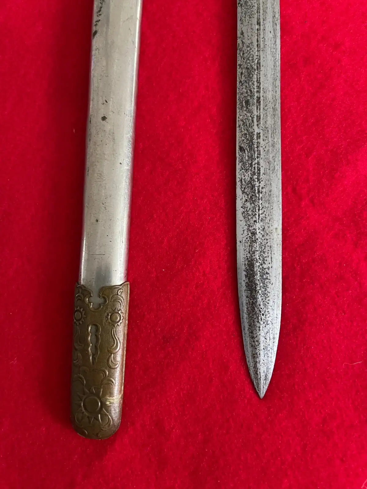 Original Chinese 1930s Nationalist Officer Dagger - View 4