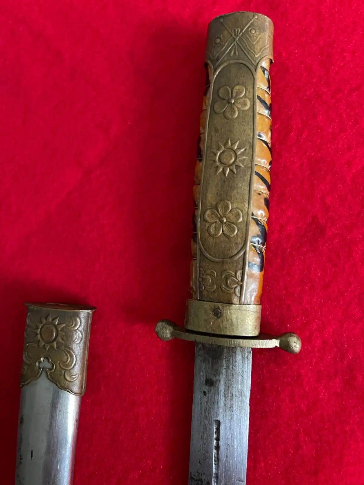 Original Chinese 1930s Nationalist Officer Dagger - View 5