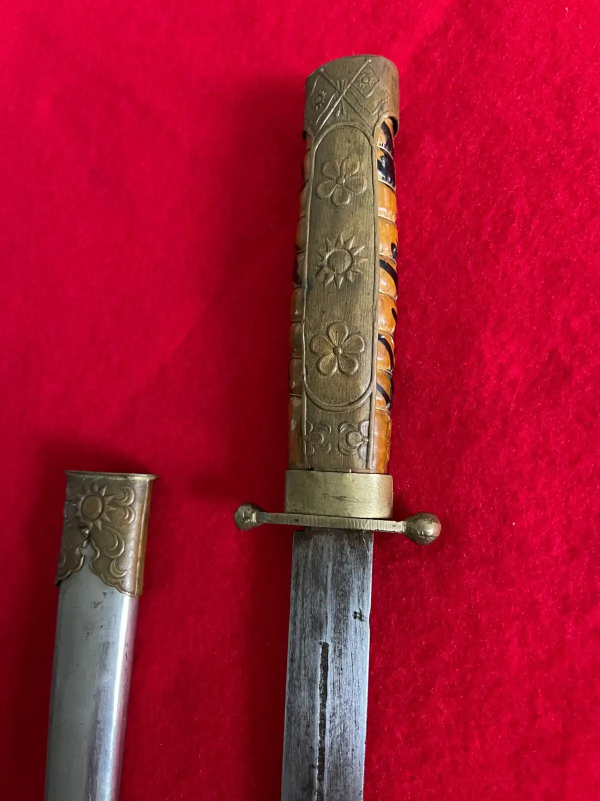 Original Chinese 1930s Nationalist Officer Dagger - View 6