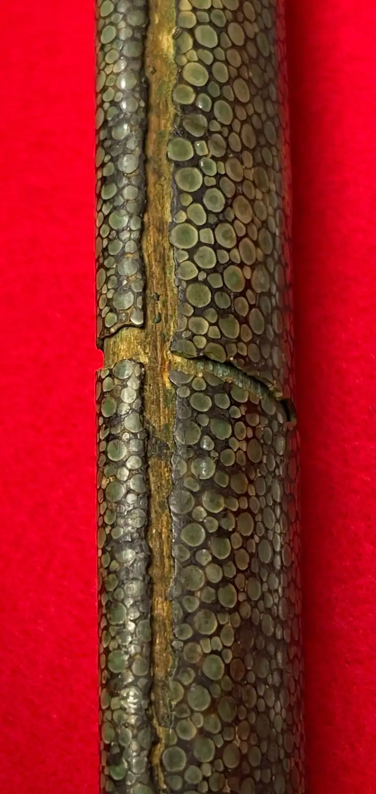 Original Chinese 19th Century Short Sword with Scabbard - View 11