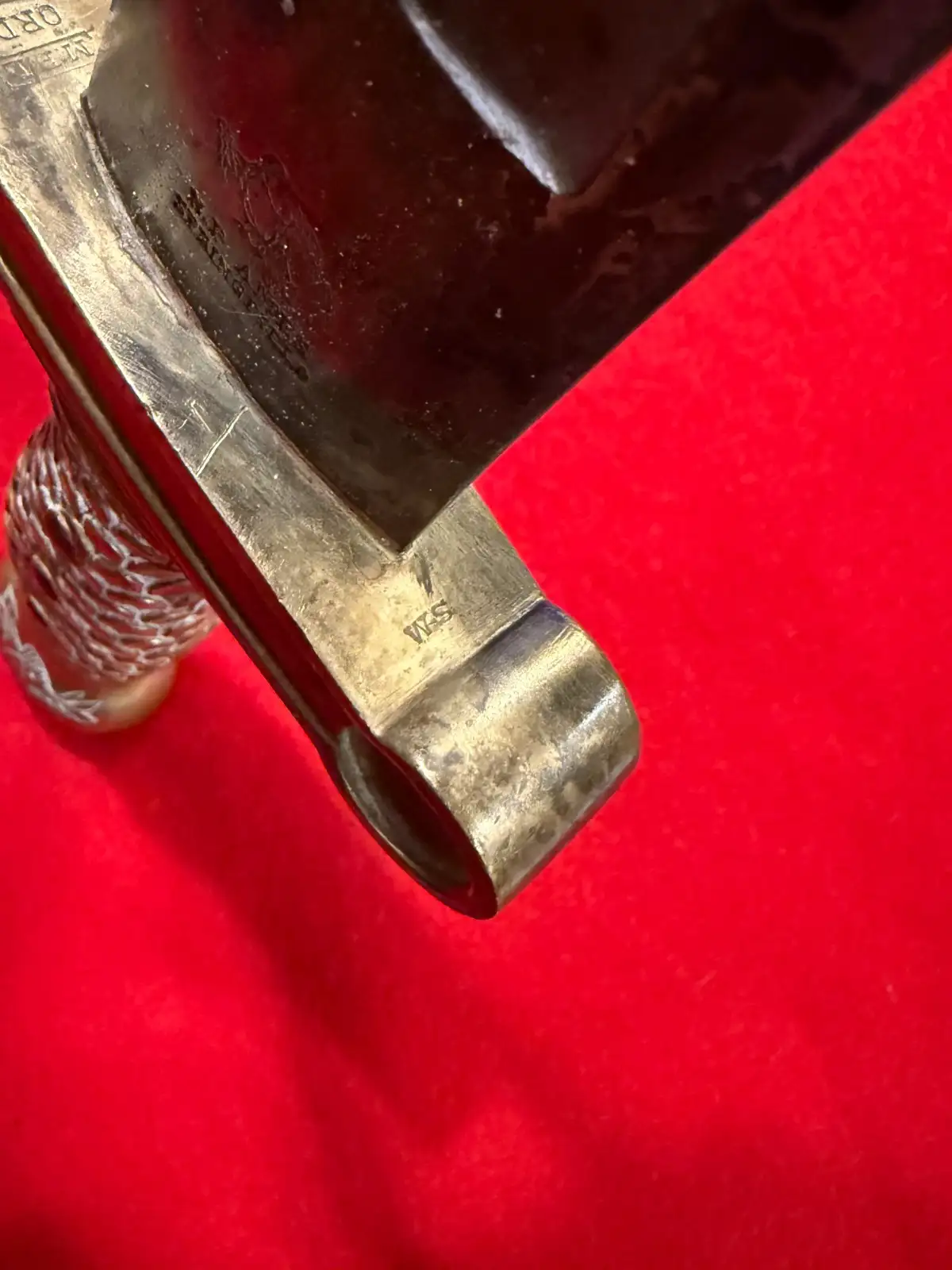 Original US Ames M1832 Short Artillery Sword - View 11