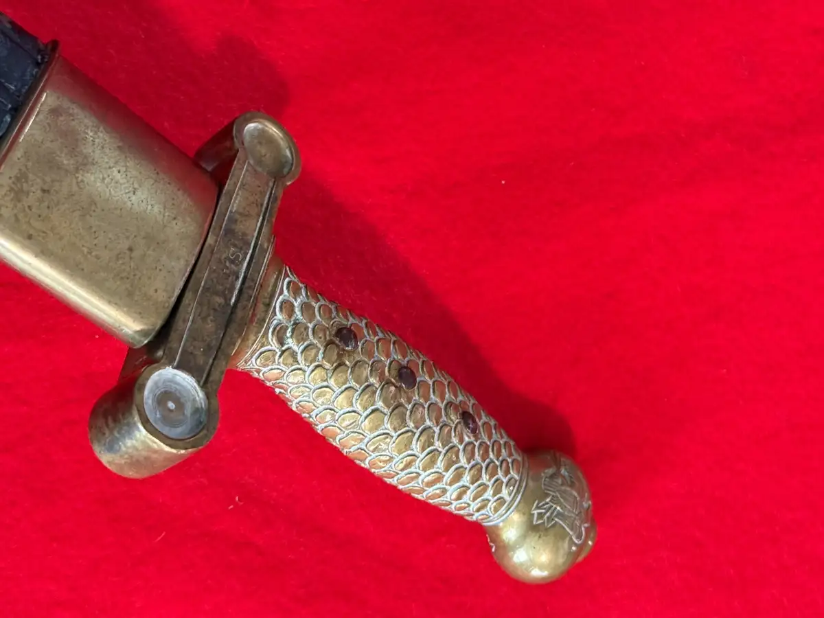 Original US Ames M1832 Short Artillery Sword - View 15