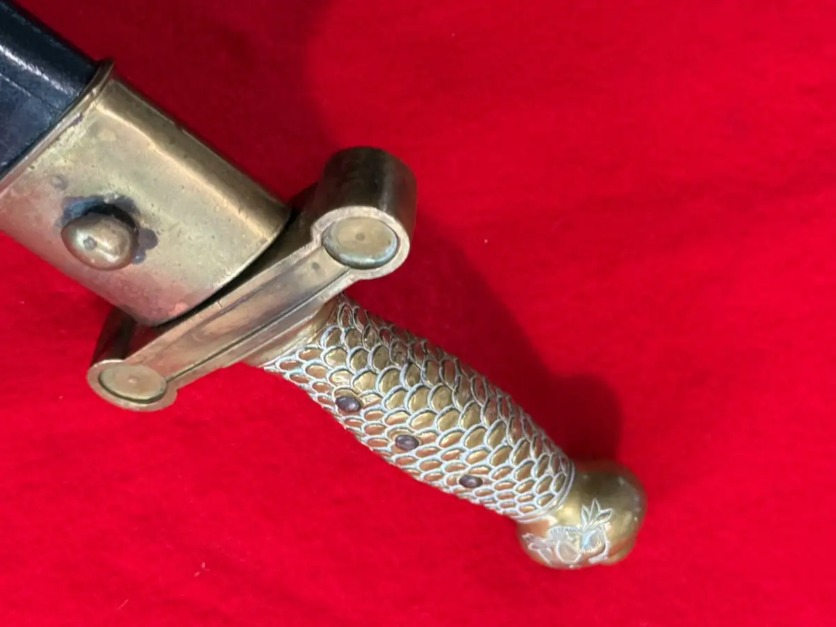 Original US Ames M1832 Short Artillery Sword - View 16
