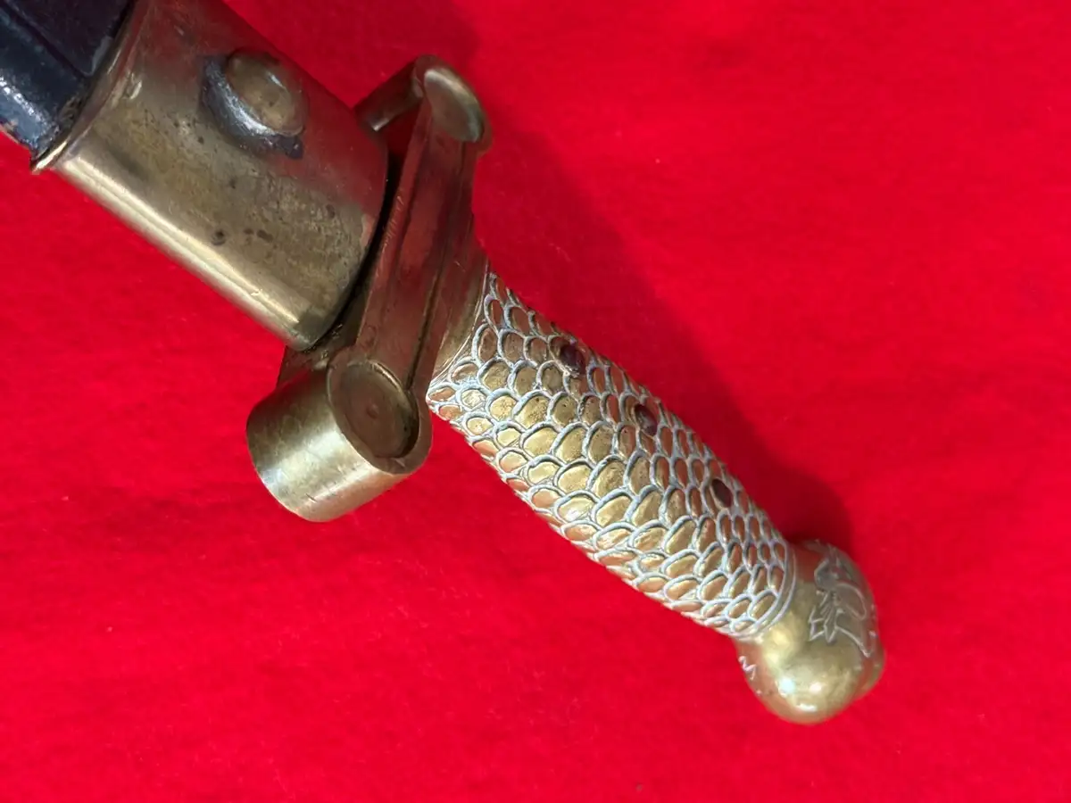 Original US Ames M1832 Short Artillery Sword - View 17