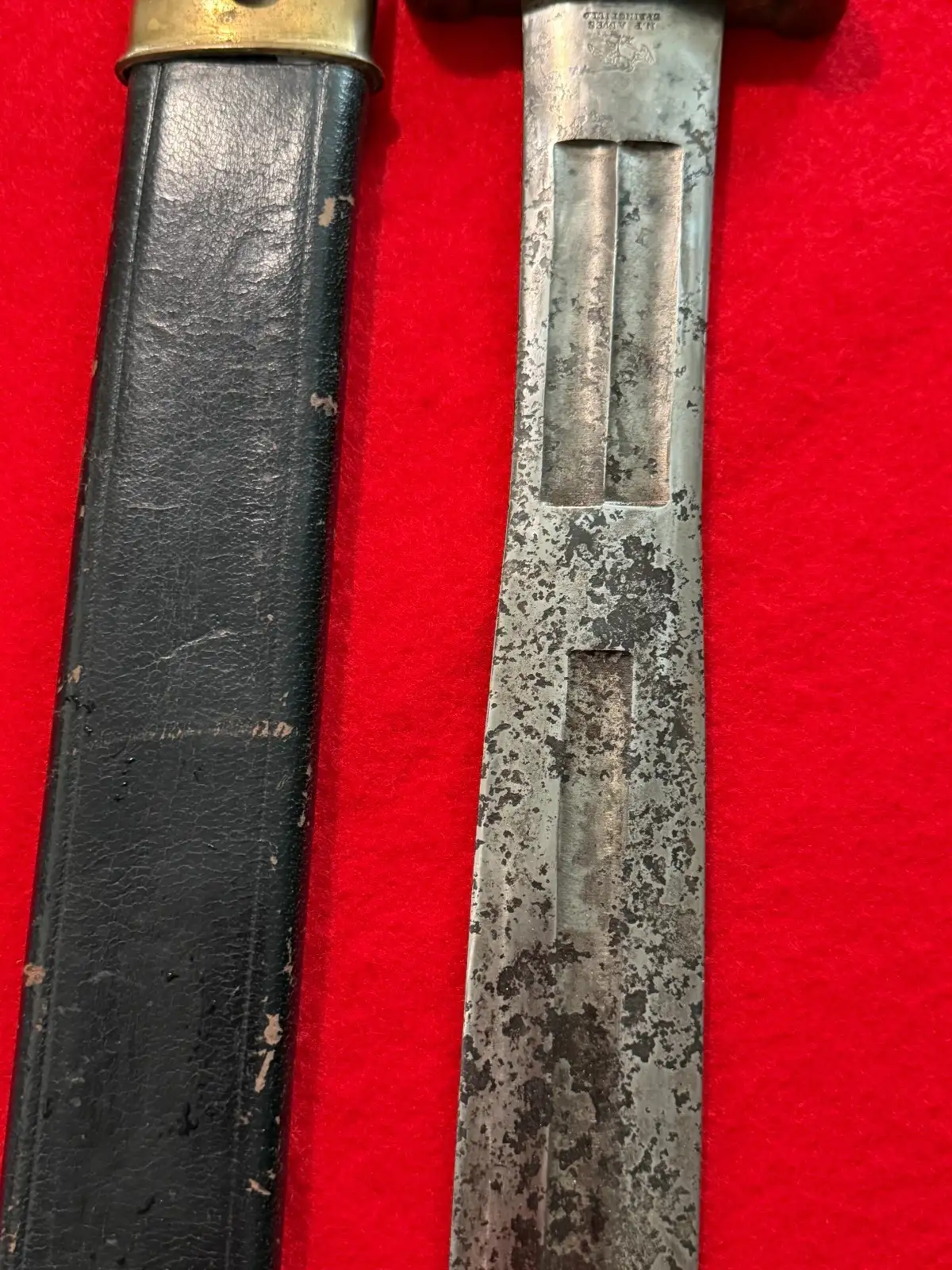 Original US Ames M1832 Short Artillery Sword - View 6