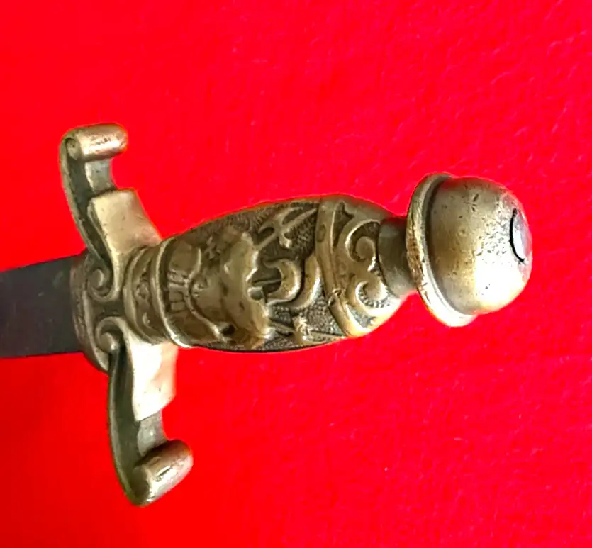 Original US 1890 Fraternal Cadet Short Sword - View 6