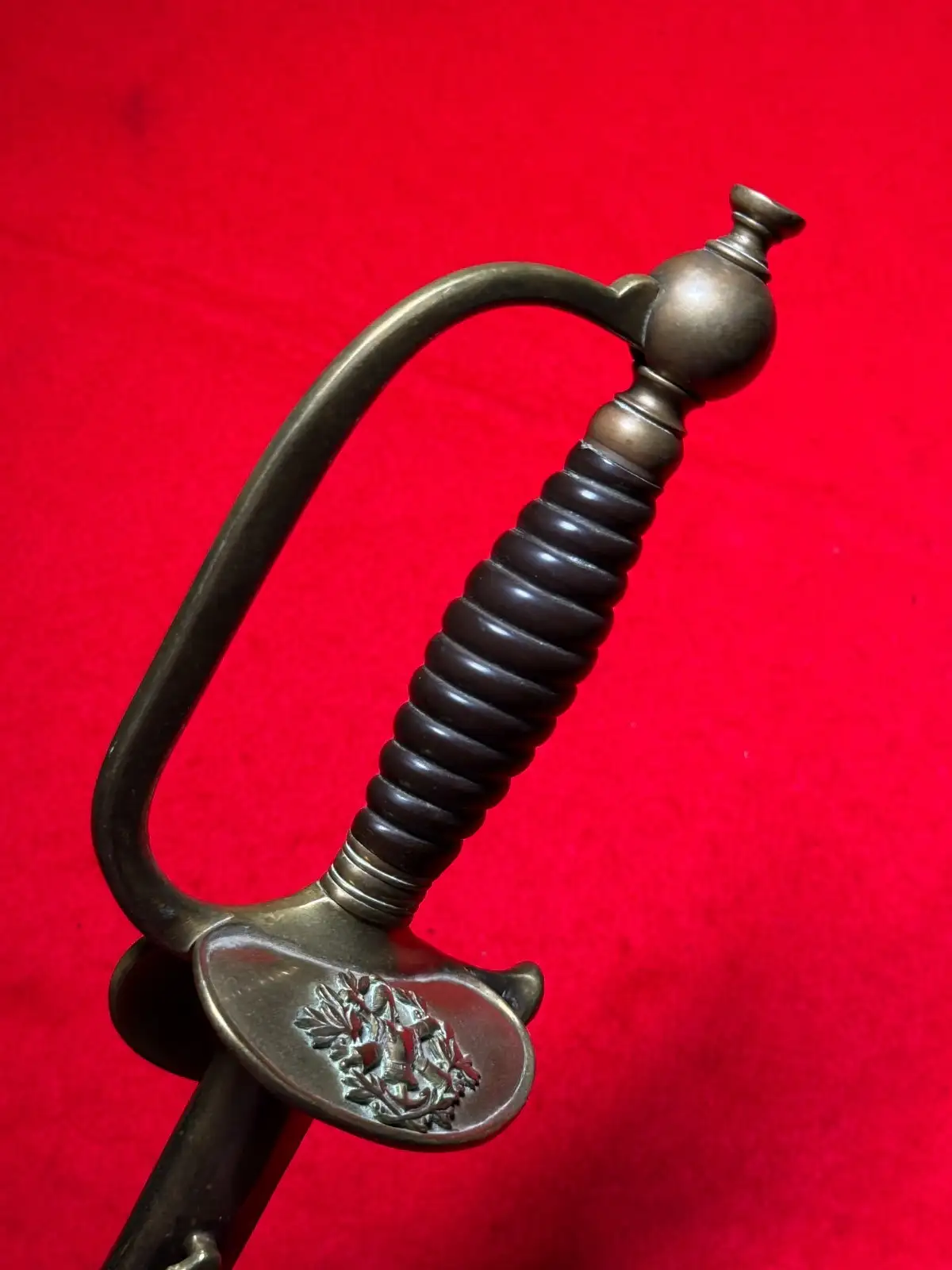 Original French M1872 Officer Epee Sword with Scabbard - View 16