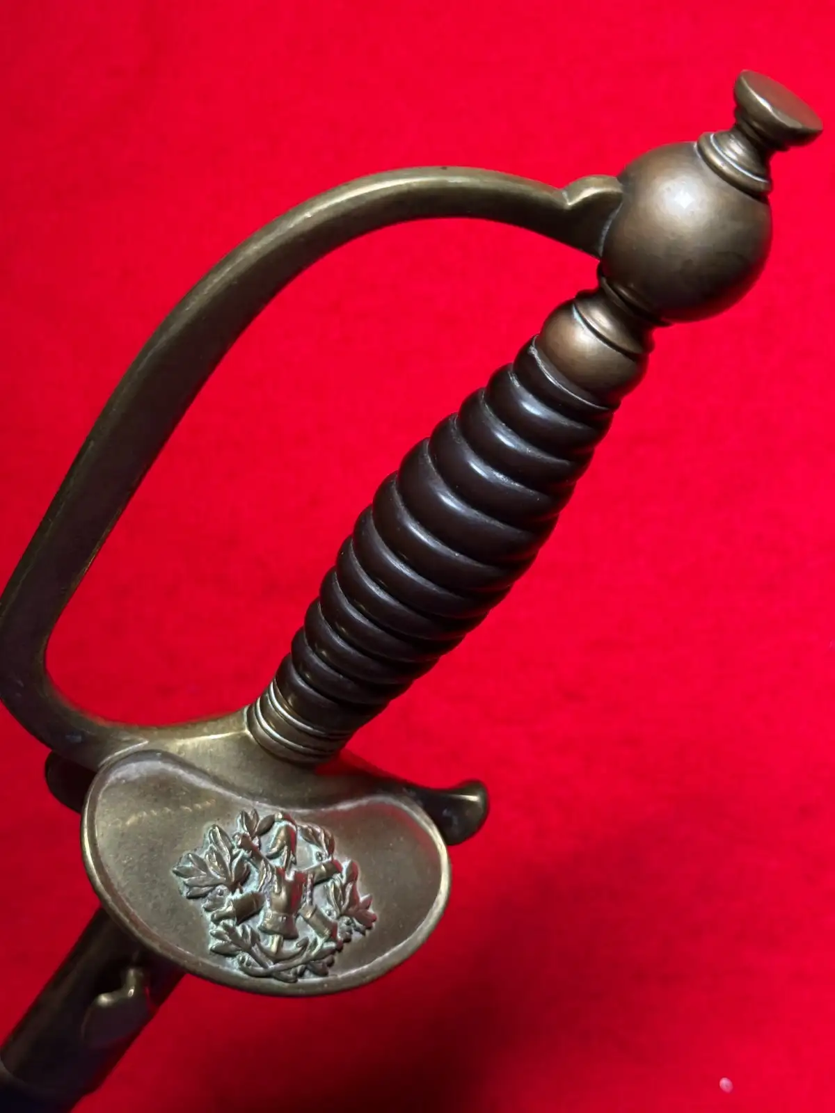 Original French M1872 Officer Epee Sword with Scabbard - View 3