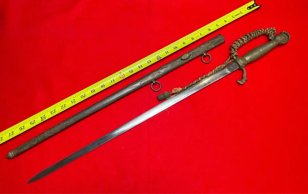 CIVIL WAR ERA AMES KNIGHTS HEAD CEREMONIAL SWORD - 2