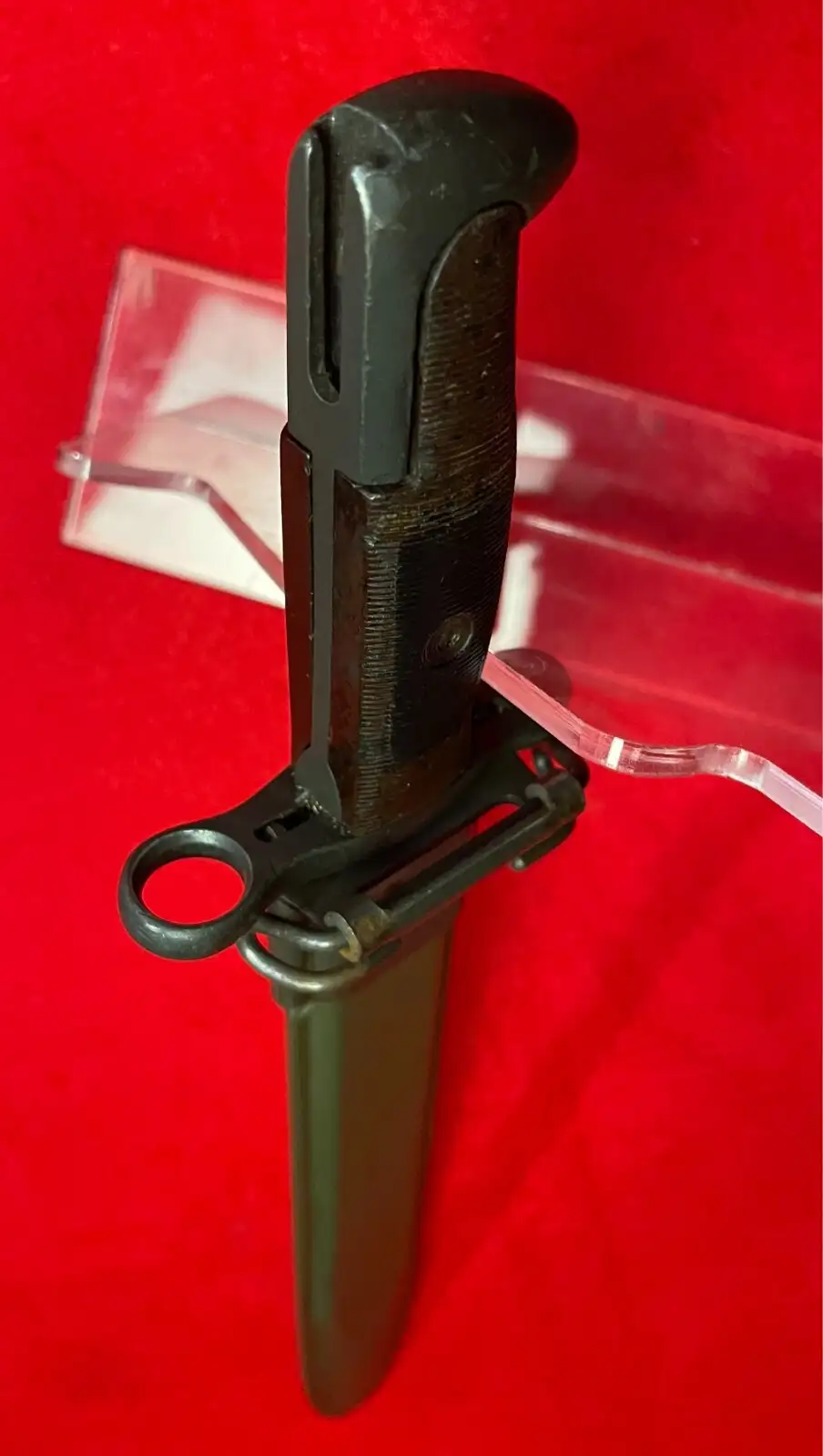 Original US WW2 M1 Bayonet Dated 1942 with Scabbard - View 14