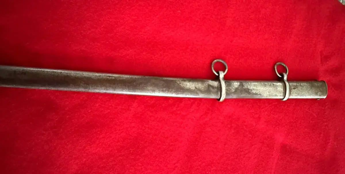 Original WW1-WW2 Vintage German or Austrian Sword Scabbard - 5