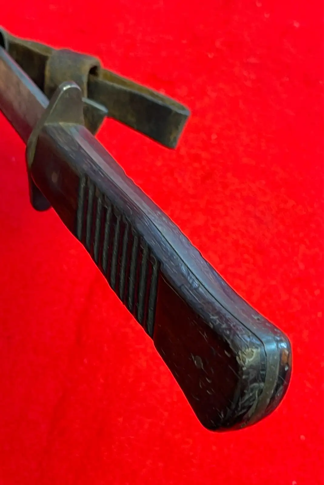 Original German WW1 Fighting Trench Boot Knife - View 12