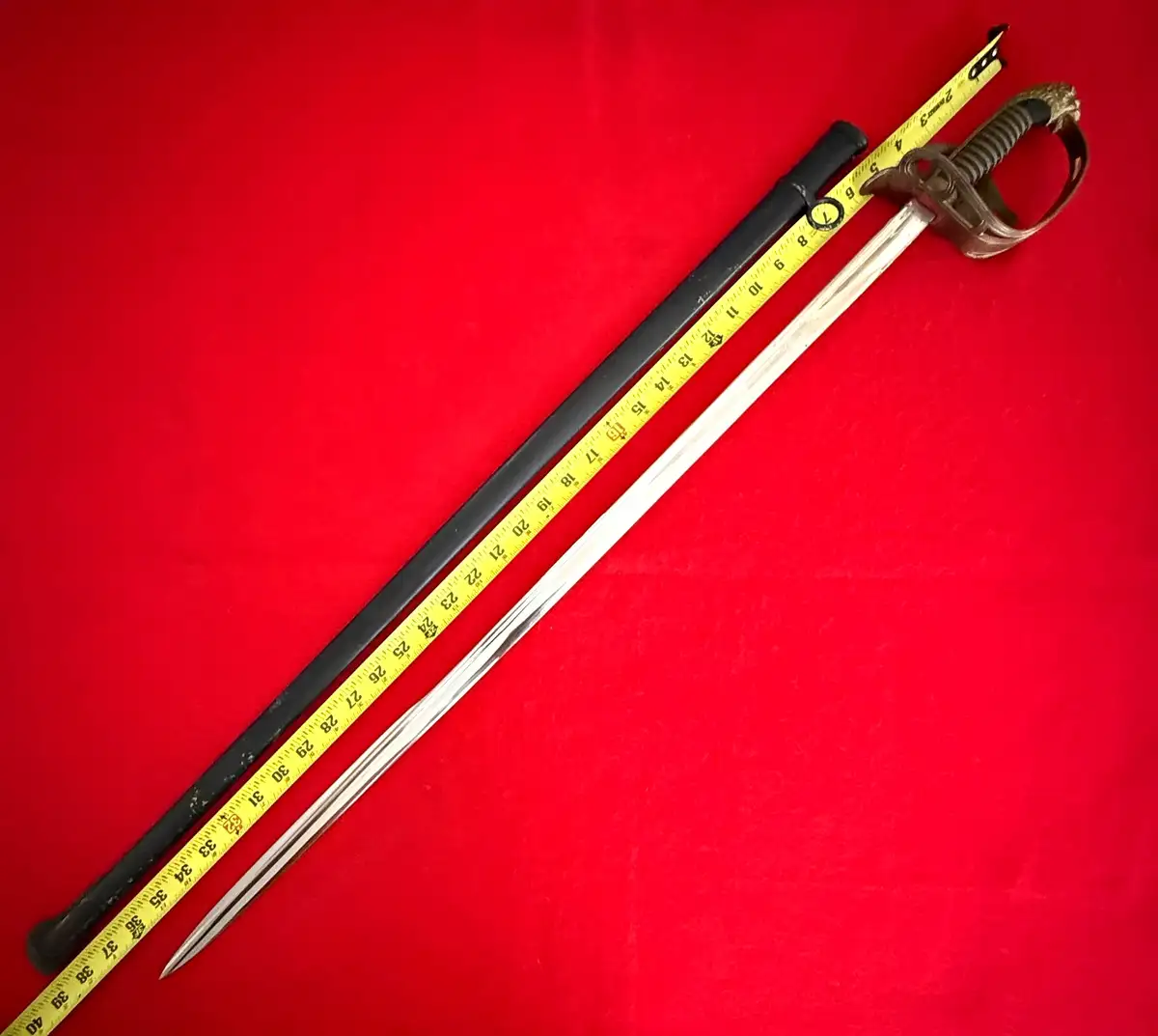 Original German Imperial Bavarian M1889 Cavalry Sword - View 4