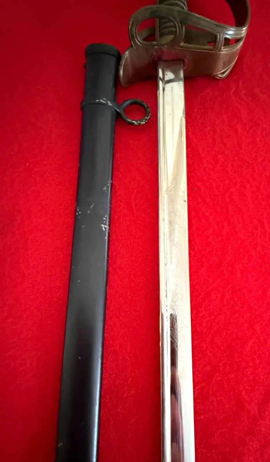 Original German Imperial Bavarian M1889 Cavalry Sword - View 7