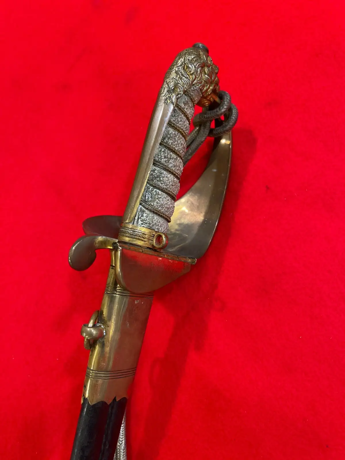 Original British Royal Navy George V Officer Sword - View 15