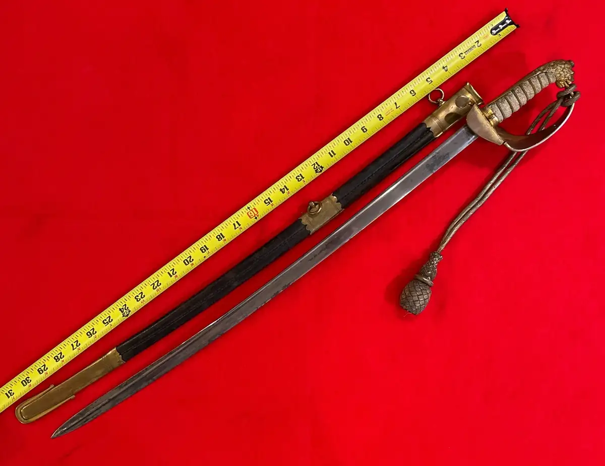 Original British Royal Navy George V Officer Sword - View 6
