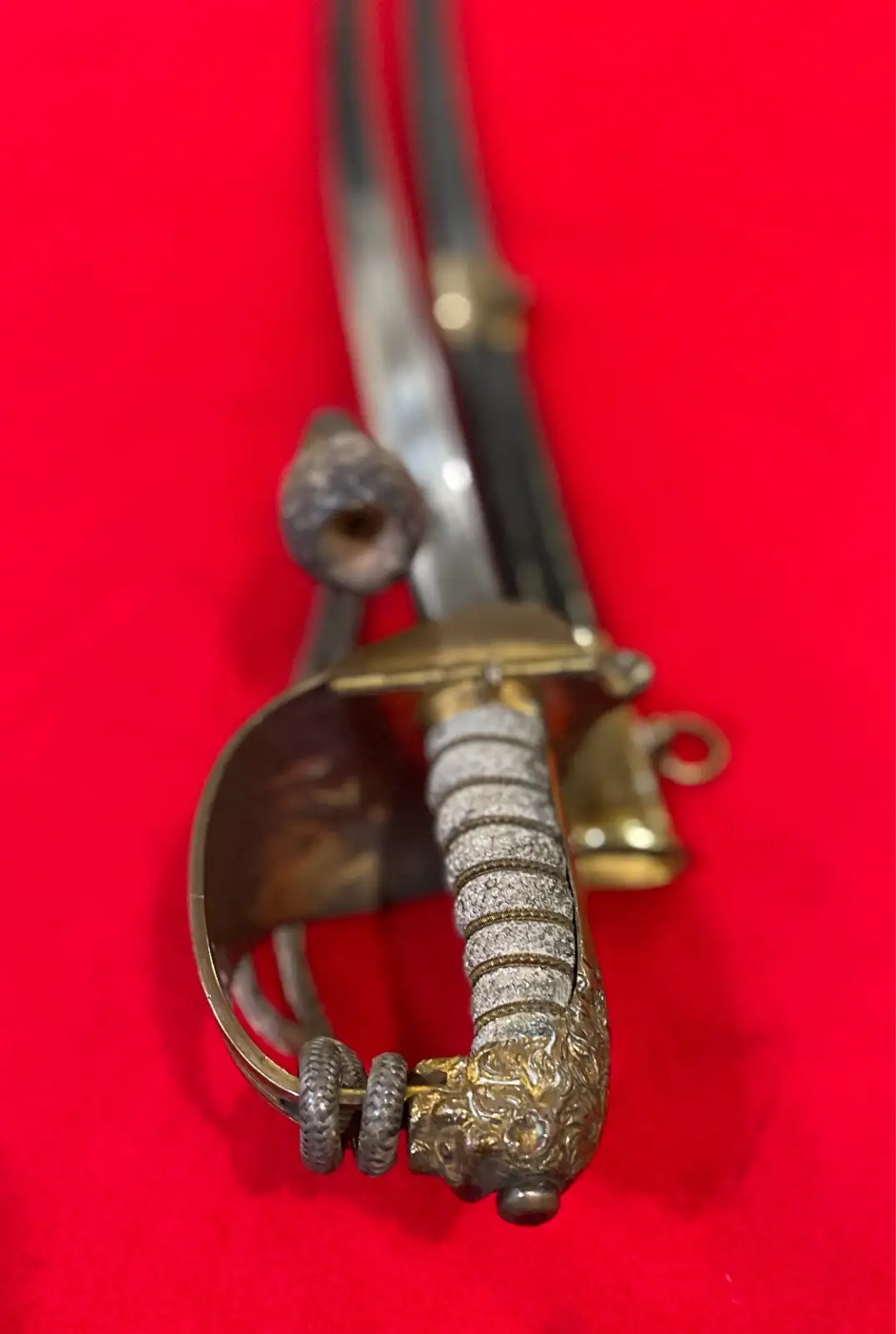 Original British Royal Navy George V Officer Sword - View 7
