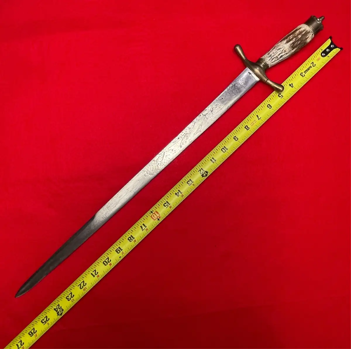 Original German 19th Century Short Hunting Sword alternate view
