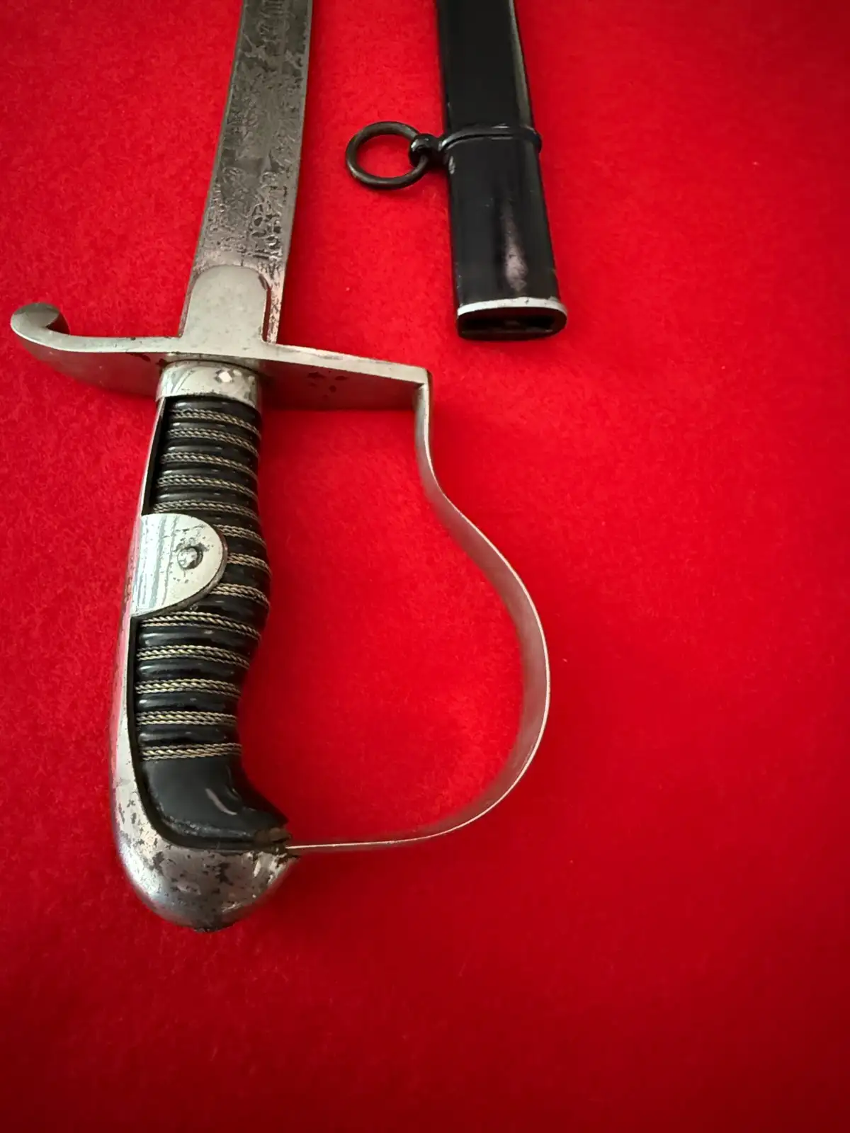 Original German WW1 Triple Etched Cavalry Sword - View 11