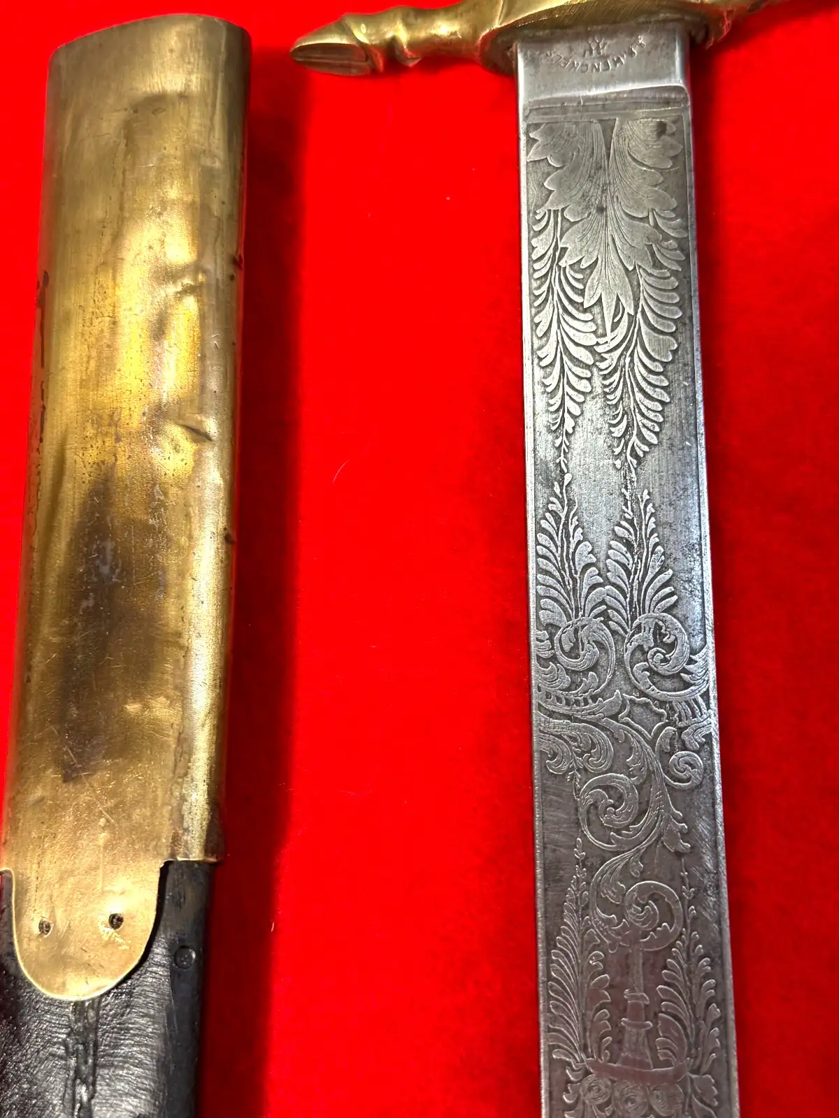 Original German Early 19th Century Hunting Sword - View 10