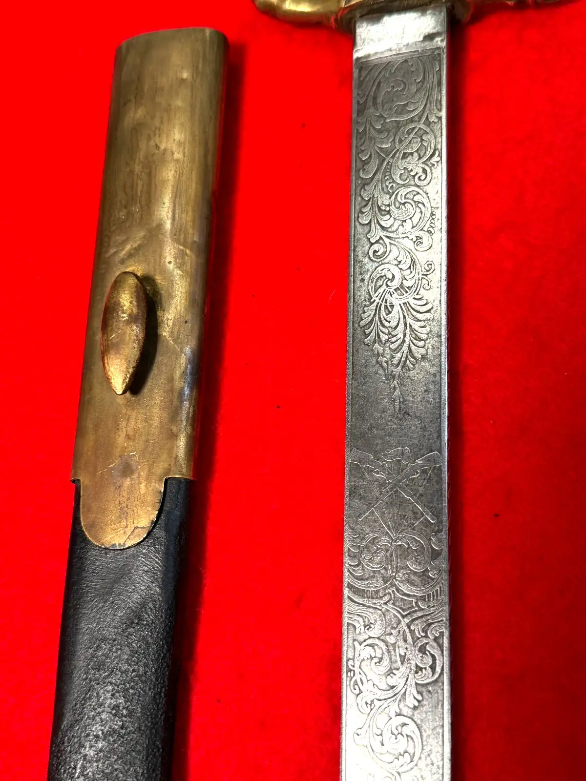 Original German Early 19th Century Hunting Sword - View 9